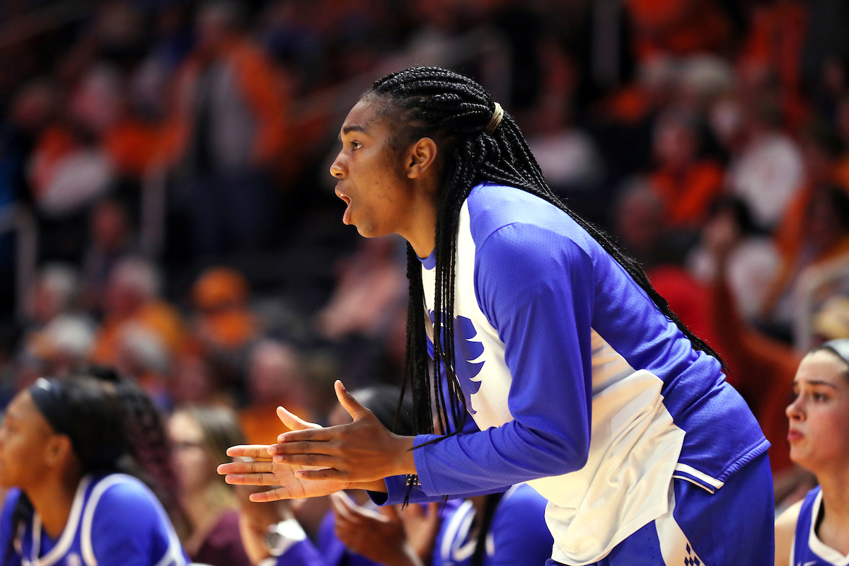 Taylor Murray
The UK Women's Basketball team beats Tennessee 73-71. 

Photo by Britney Howard  | UK Athletics