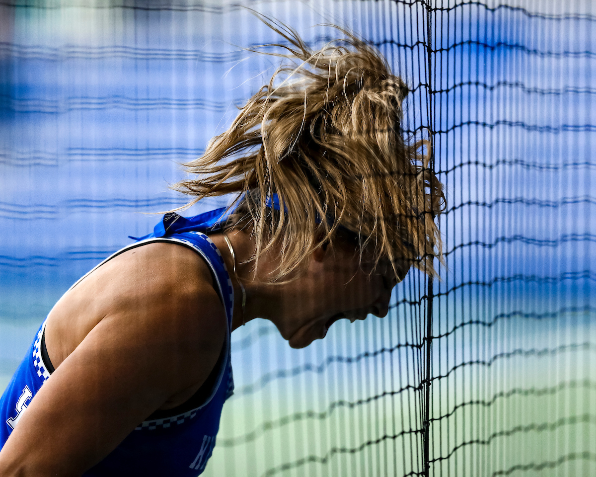 Carla Girbau.

Kentucky falls to Florida 4-2.

Photo by Eddie Justice | UK Athletics