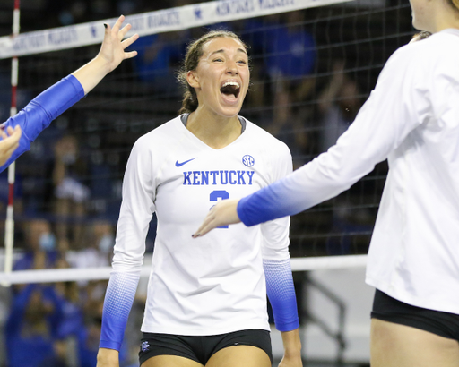 Madi Skinner.

Kentucky beats Mississippi State 3 - 1.

Photo by Tommy Quarles | UK Athletics