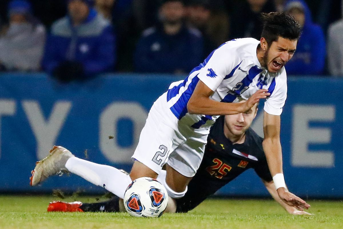 Kalil Elmedkhar.

Kentucky falls to Maryland 1-0 at The Bell.

Photo by Chet White | UK Athletics