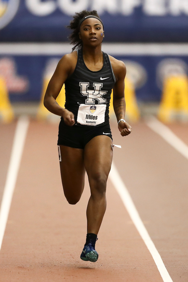 Dajour Miles.

2020 SEC Indoors day one.

Photo by Chet White | UK Athletics