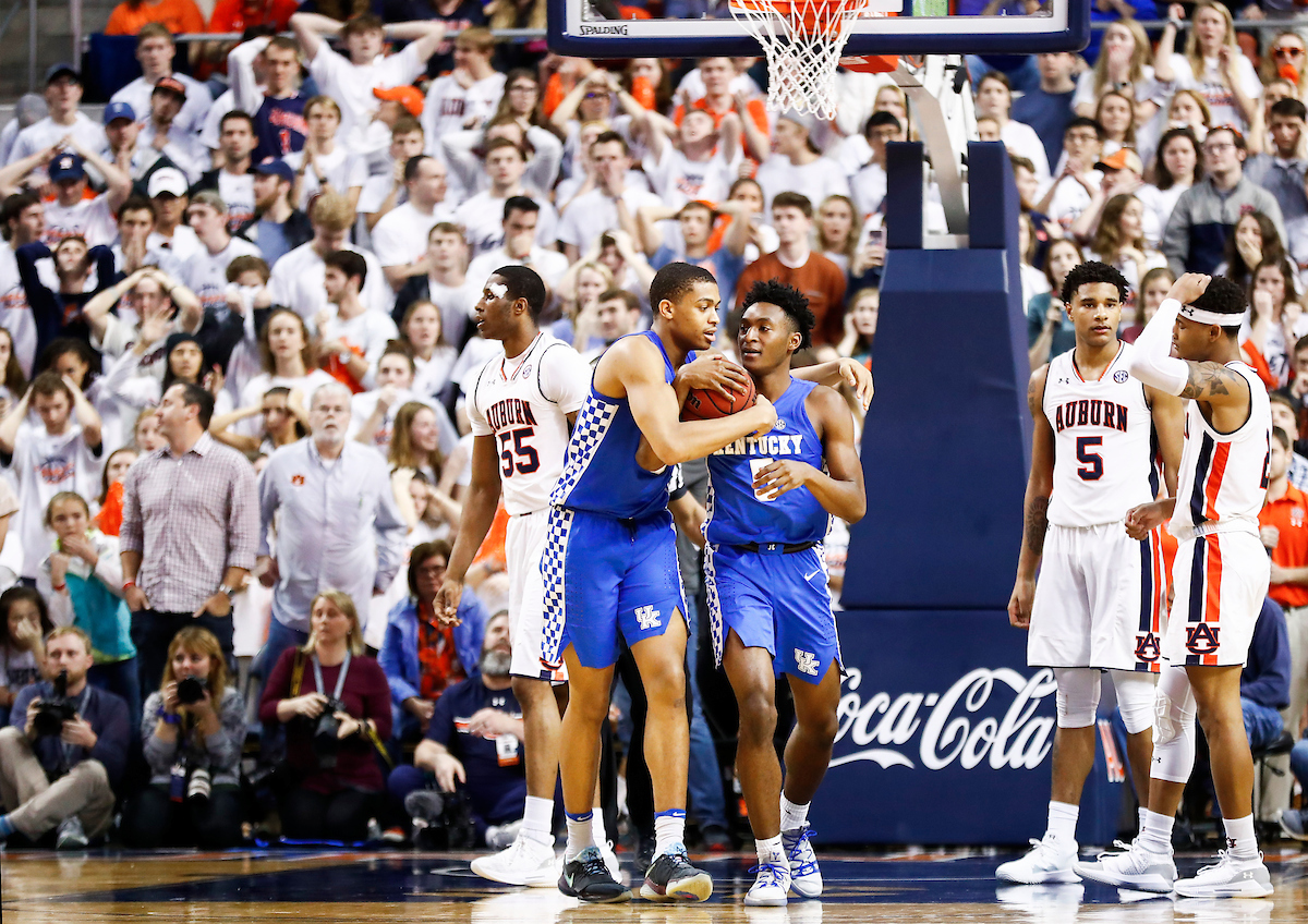 Keldon Johnson. Immanuel Quickley.

Kentucky beat Auburn 82-80 at Auburn Arena in Auburn, AL., on Saturday, January 19, 2019.

Photo by Chet White | UK Athletics