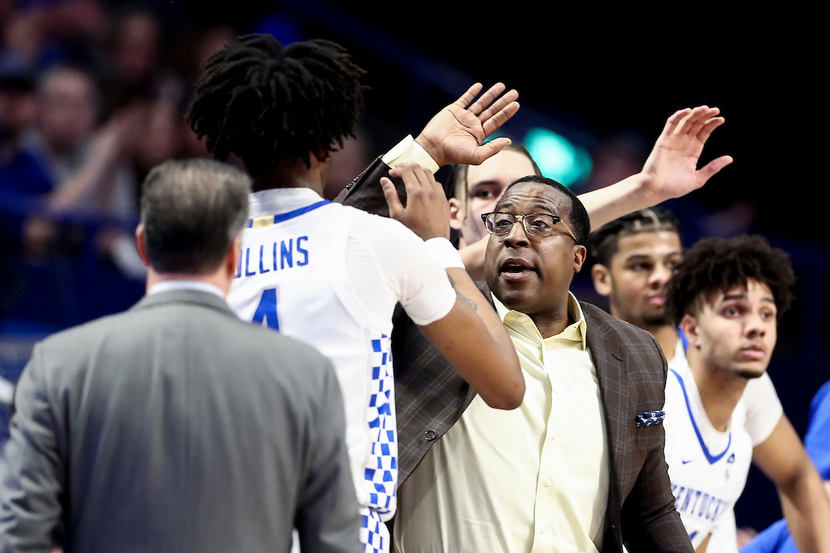 Chin Coleman.

Kentucky beat Alabama 90-81.

Photos by Chet White | UK Athletics