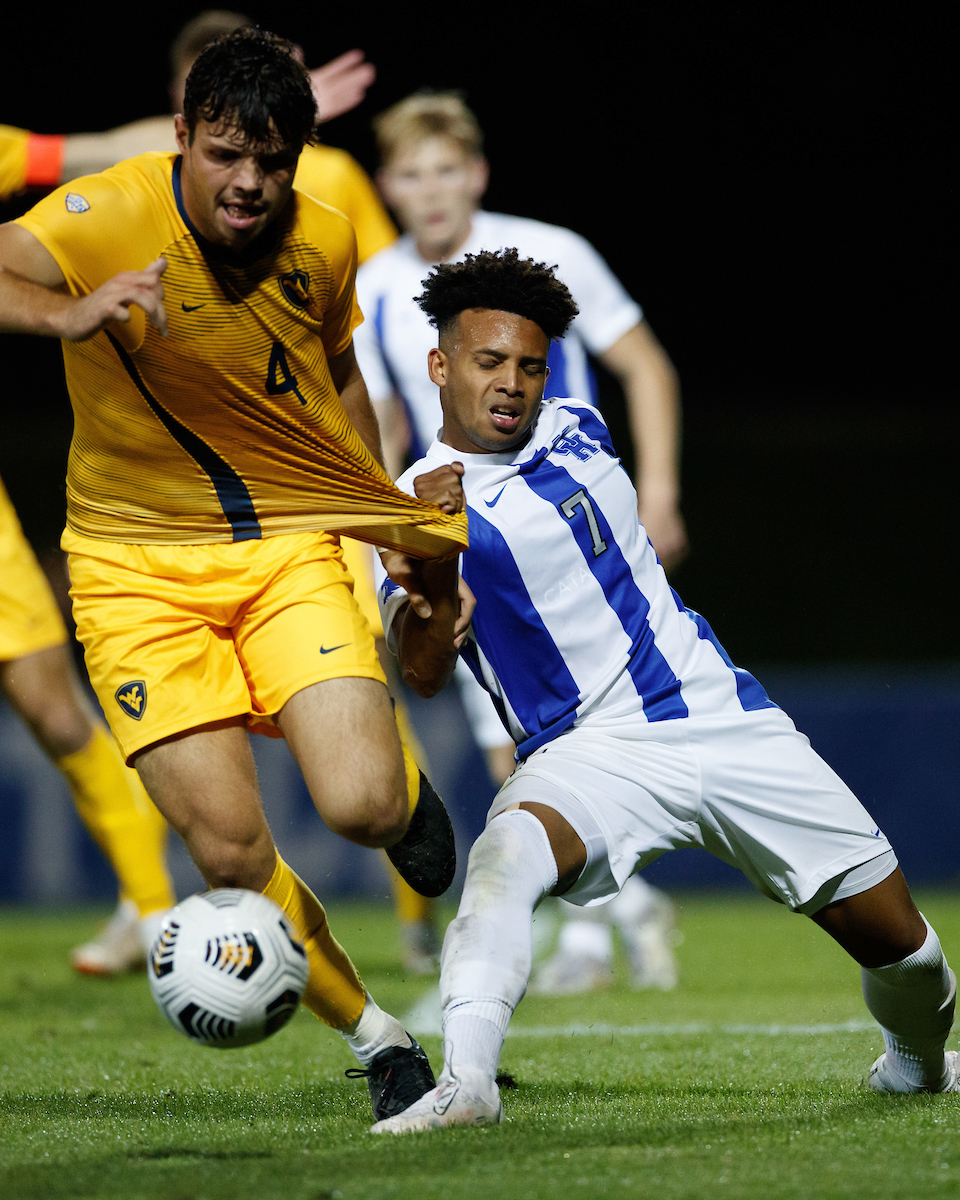 Daniel Evans.

Kentucky beats West Virginia, 1-0.

Photo by Elliott Hess | UK Athletics