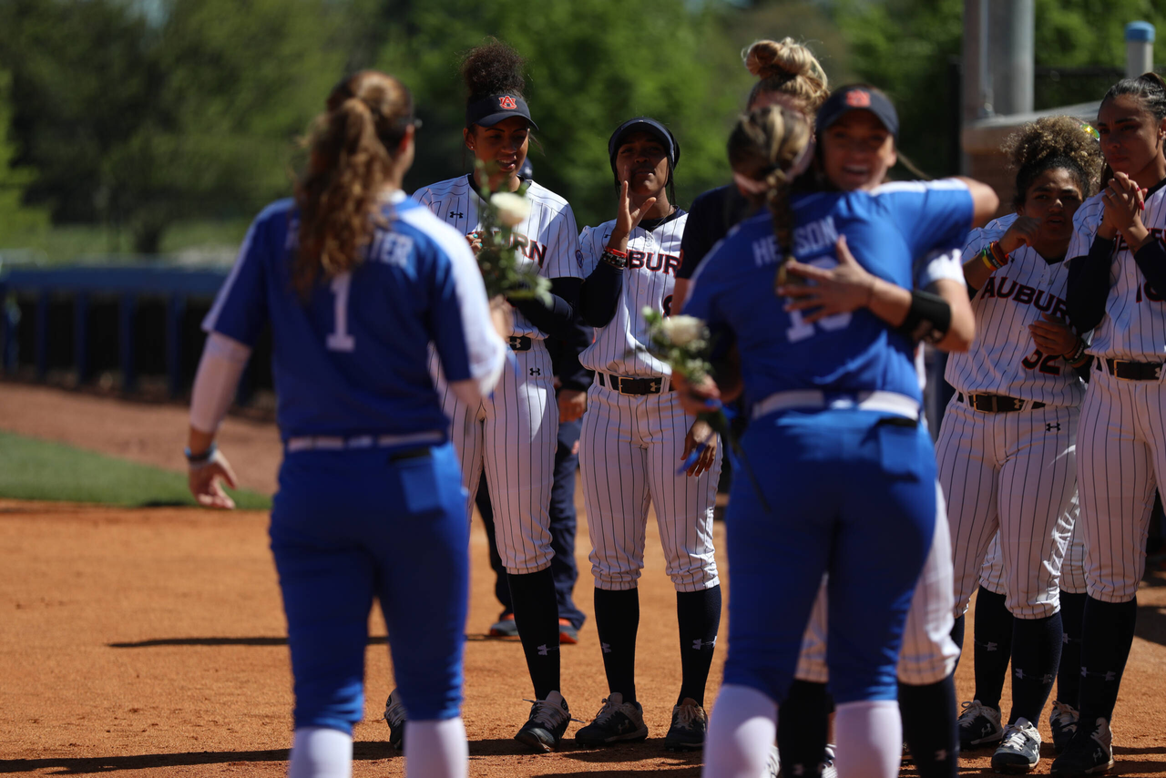 University of Kentucky softball vs. Auburn on Senior Day. Game 1.

Photo by Quinn Foster | UK Athletics