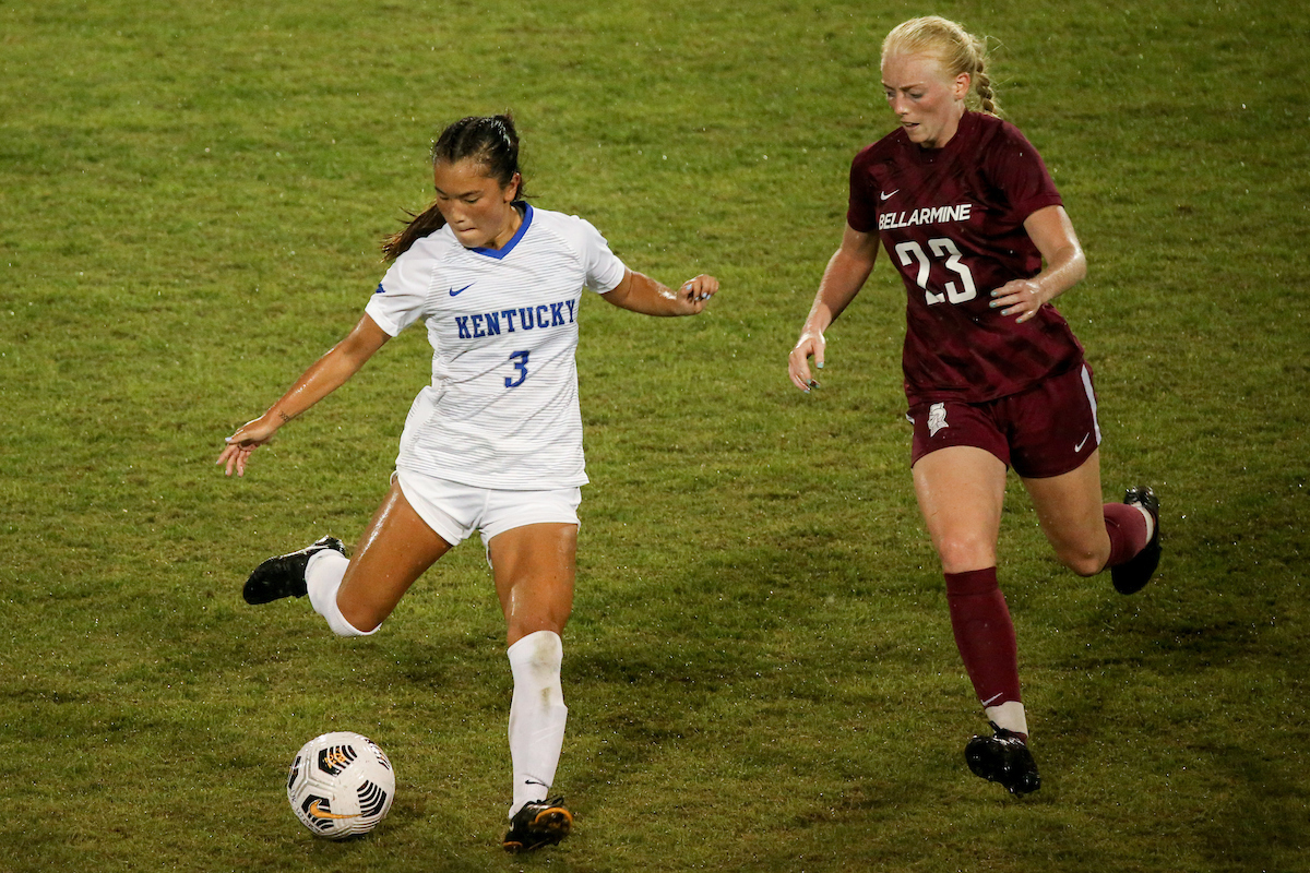 Anna Young.

Kentucky beats Bellarmine 4 - 0.

Photo by Sarah Caputi | UK Athletics