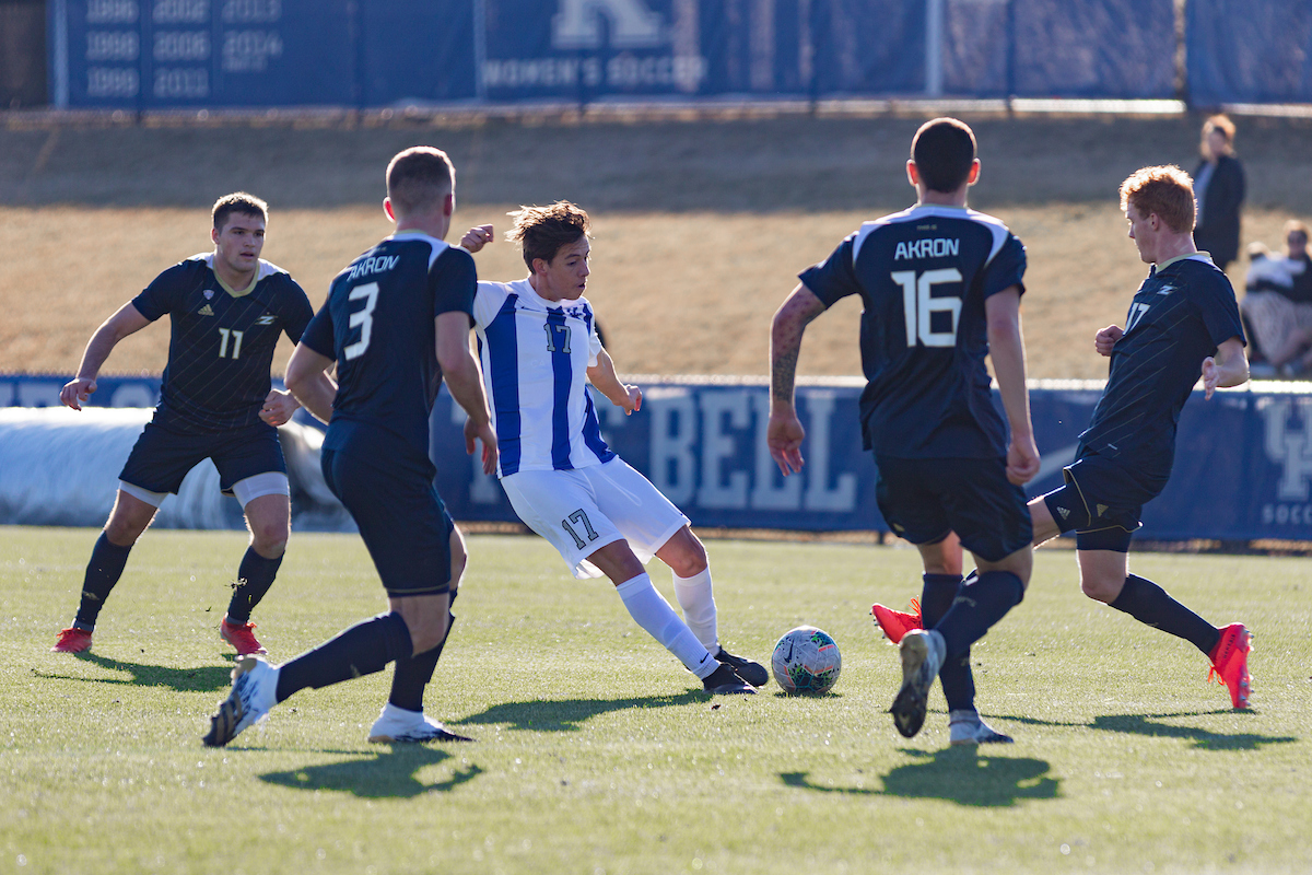 Enzo Mauriz.

Kentucky ties Akron 1-1

Photo by Grant Lee | UK Athletics