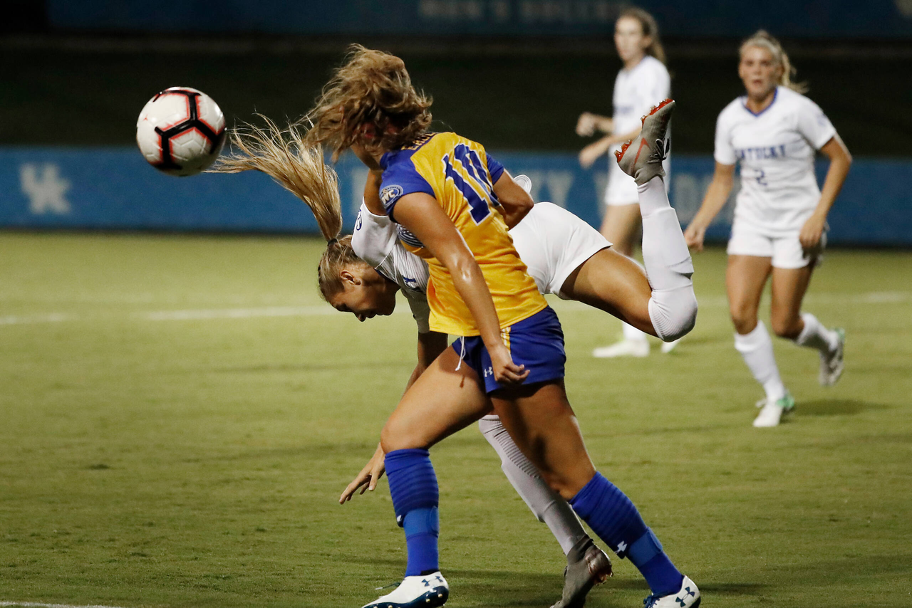 Hollie Olding.

The Kentucky women's soccer team beat Morehead State 2-1.

Photo by Chet White | UK Athletics