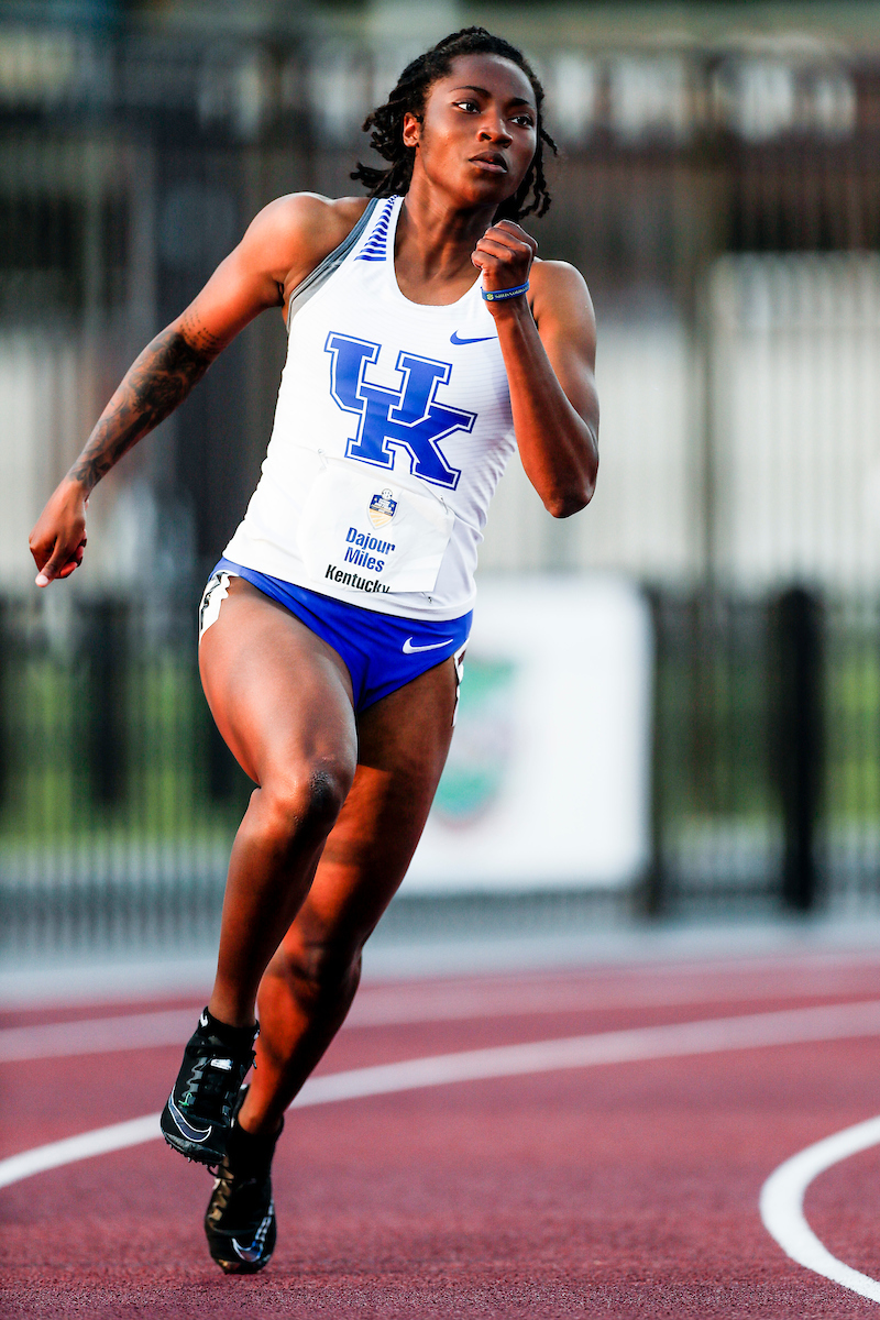 Dajour Miles.

Day one of the 2021 SEC Track and Field Outdoor Championships.

Photo by Chet White | UK Athletics