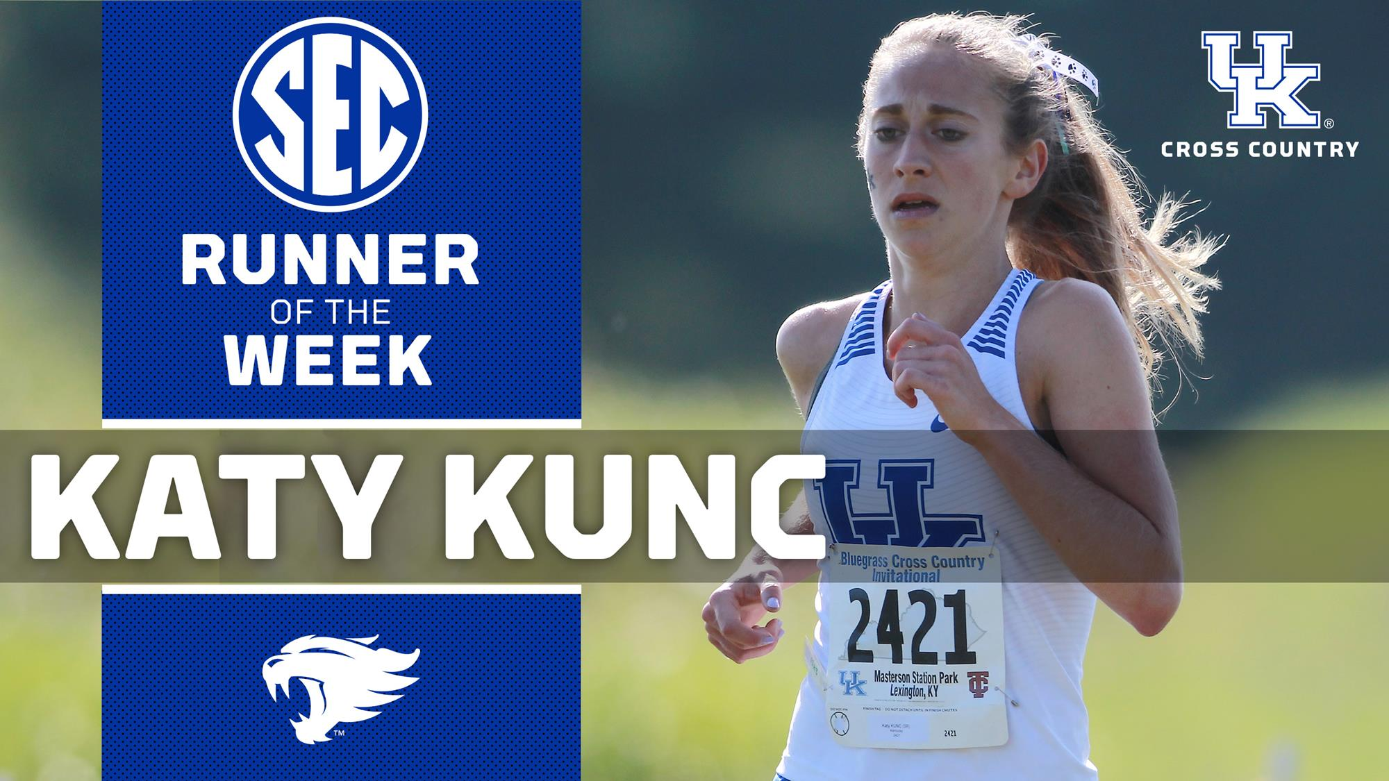 Kunc, Thomson Sweep SEC Runners of the Week for Kentucky