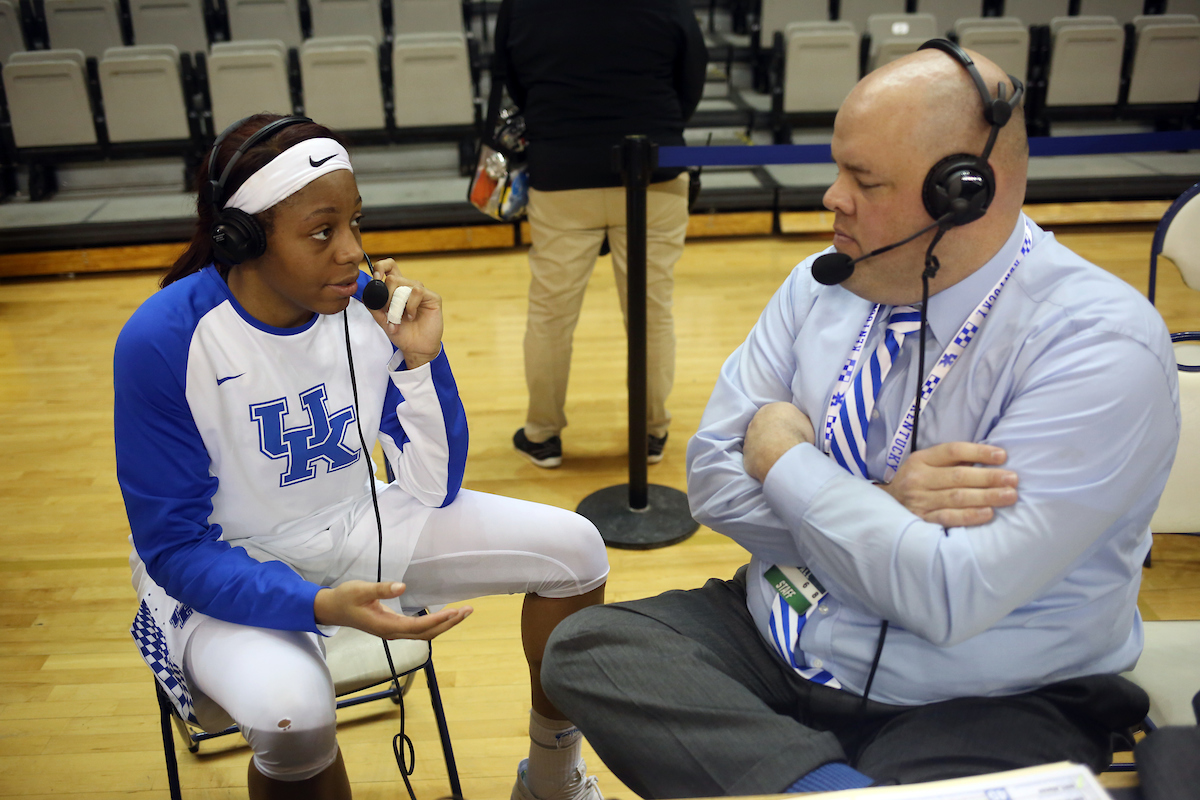 Dorie Harrison, Darren Headrick

The University of Kentucky women's basketball team defeats Alabama on Thursday, January 25, 2018 at Memorial Coliseum. 

Photo by Britney Howard | UK Athletics