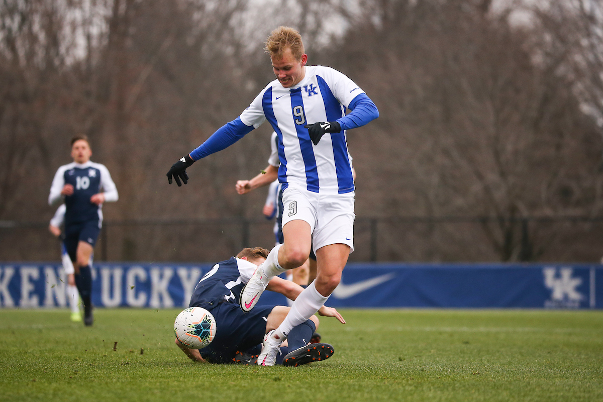 Eythor Bjorgolfsson.

Kentucky beats Xavier 2-1.

Photo by Grace Bradley | UK Athletics
