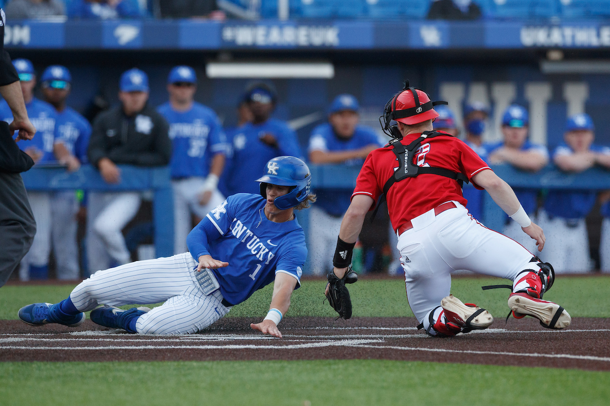 JOHN RHODES.

Kentucky loses to UofL 12-5.

Photo by Elliott Hess | UK Athletics