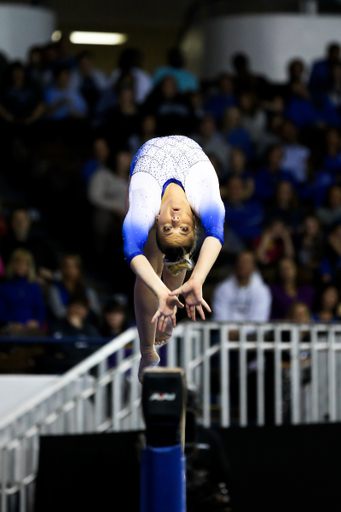 Ella Warren. 


The University of Kentucky gymnastics team beats LSU, 197.150 - 196.025.

Isaac Janssen | UK Athletics