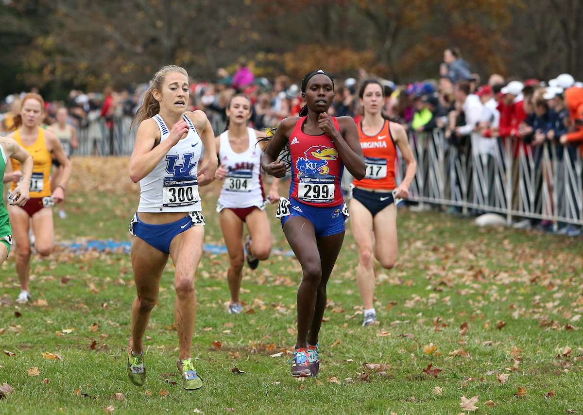Katy Kunc placed 41st at the 2017 NCAA Championships in Louisville, Ky. on Saturday, Nov. 18.