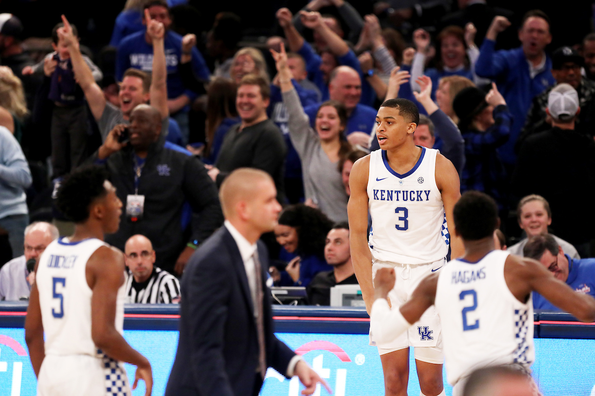 Keldon Johnson.

UK falls to Seton Hall 84-83.

Photo by Quinn Foster | UK Athletics