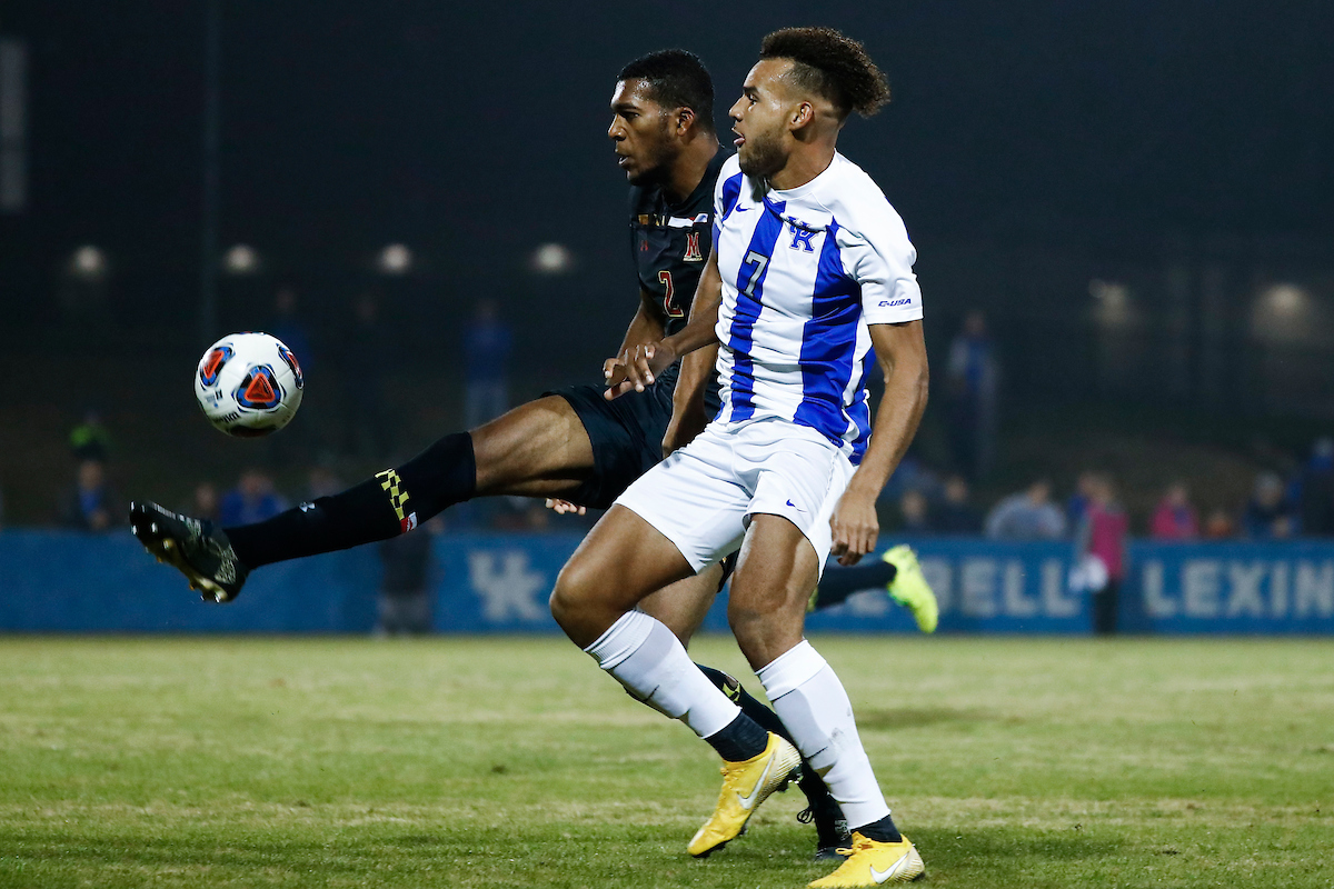 JJ Williams.

Kentucky falls to Maryland 1-0 at The Bell.

Photo by Chet White | UK Athletics