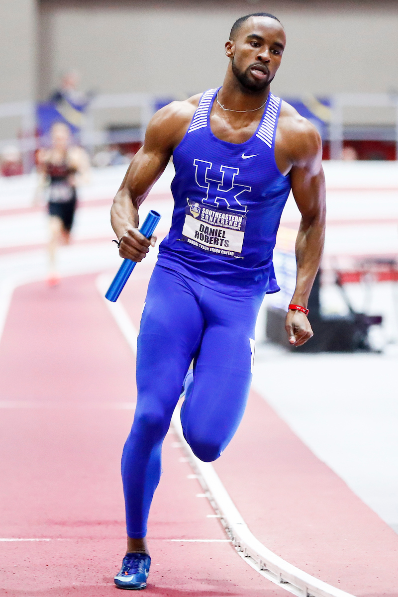 Daniel Roberts.

Day two of the 2019 SEC Indoor Track and Field Championships.

Photo by Chet White | UK Athletics