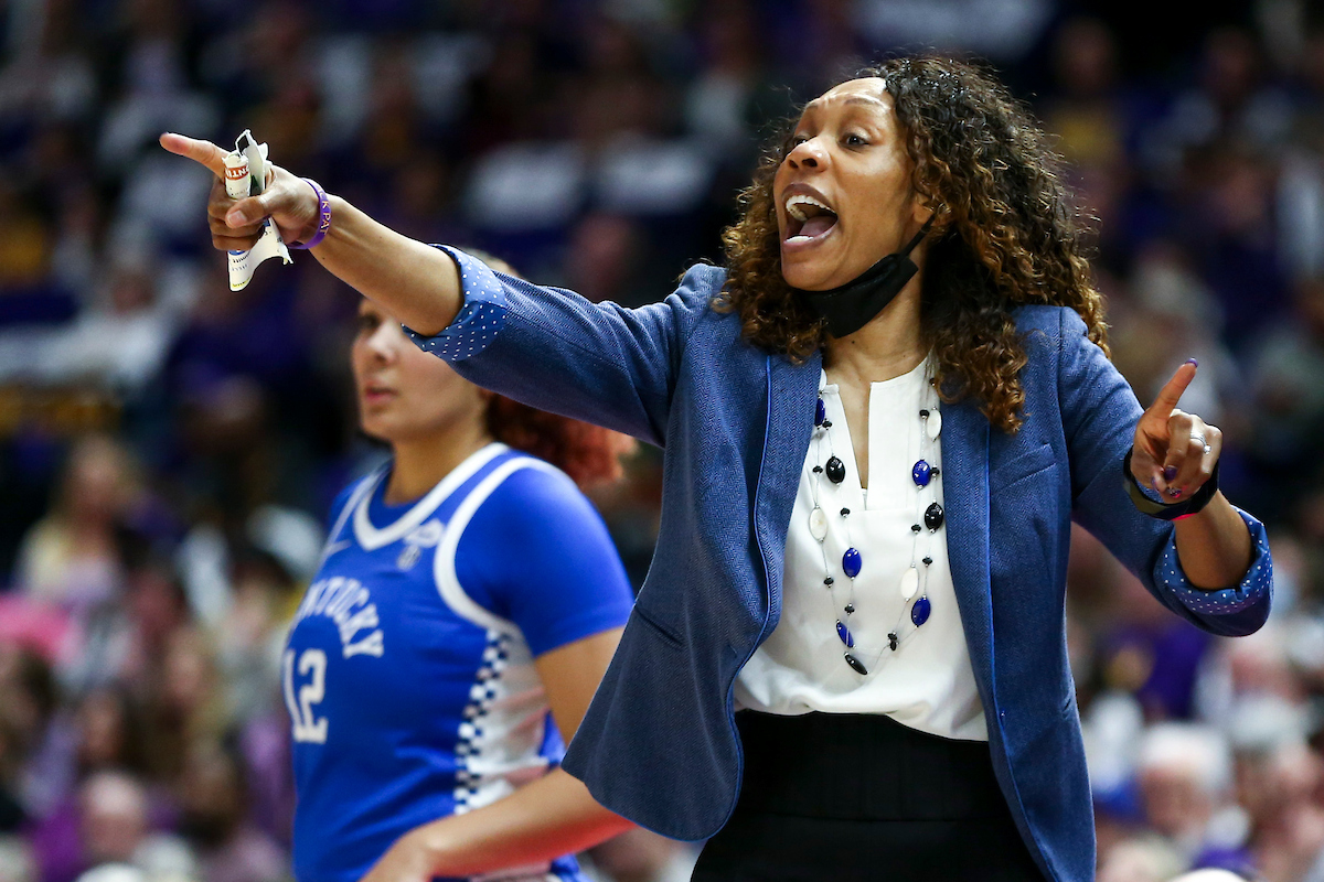 Kyra Elzy.

Kentucky loses to LSU 78-69.

Photo by Grace Bradley | UK Athletics