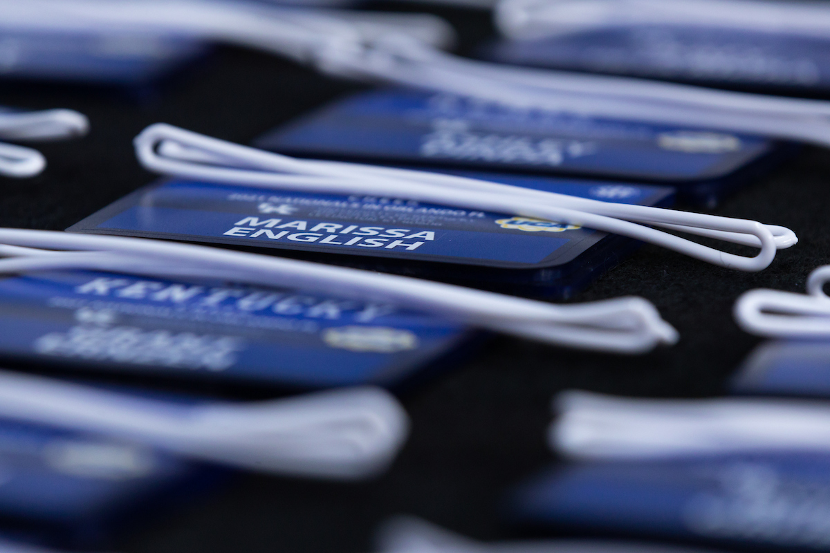 Marissa English.

Cheer & Dance Nationals Sendoff

Photo by Grant Lee | UK Athletics