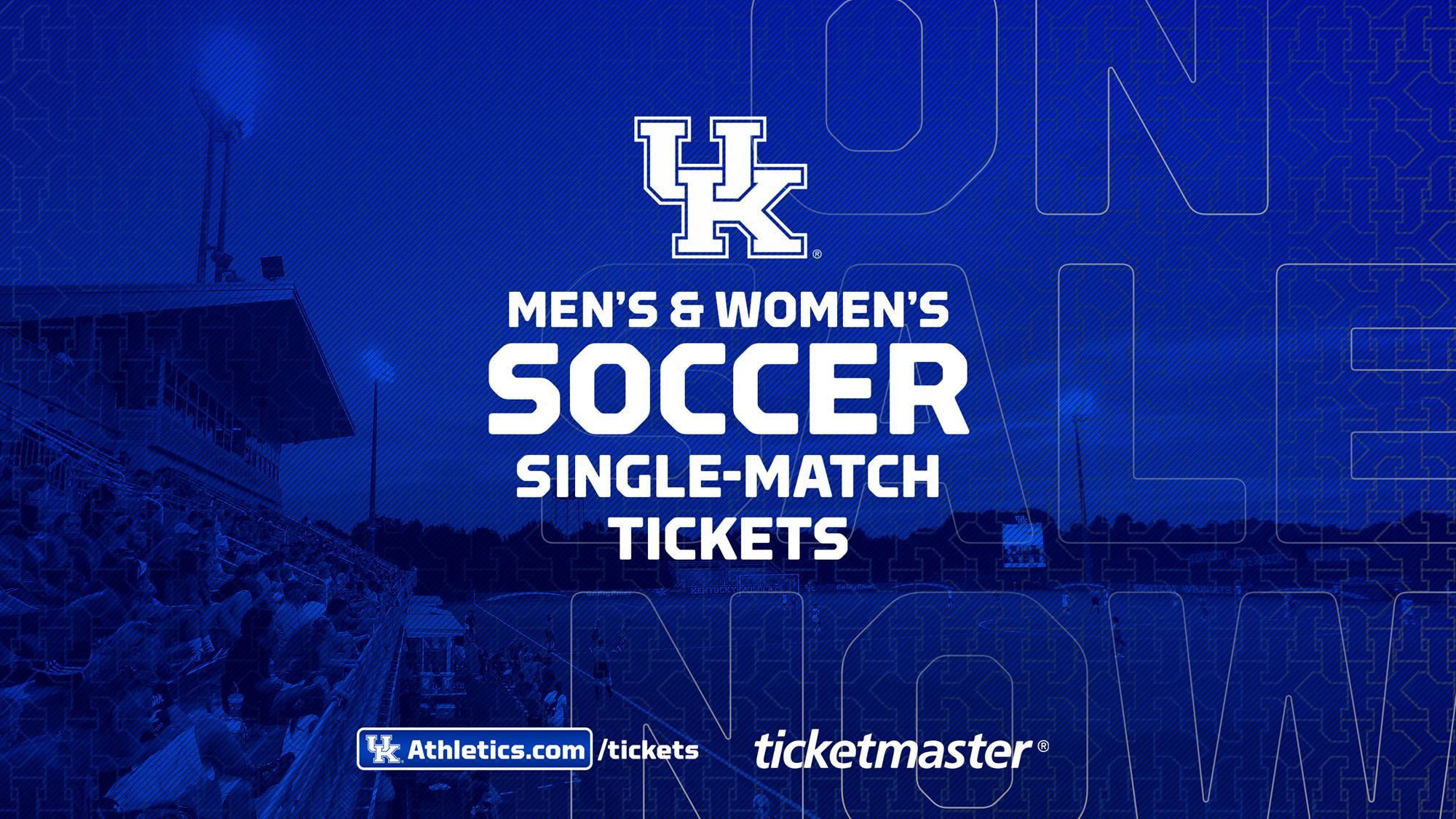 Kentucky Soccer Single-Match Tickets Now On Sale