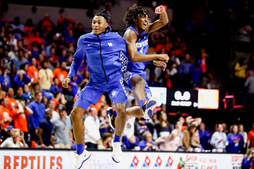 Immanuel Quickley, Tyrese Maxey.

Kentucky beat Florida 71-70.

Photo by Chet White | UK Athletics