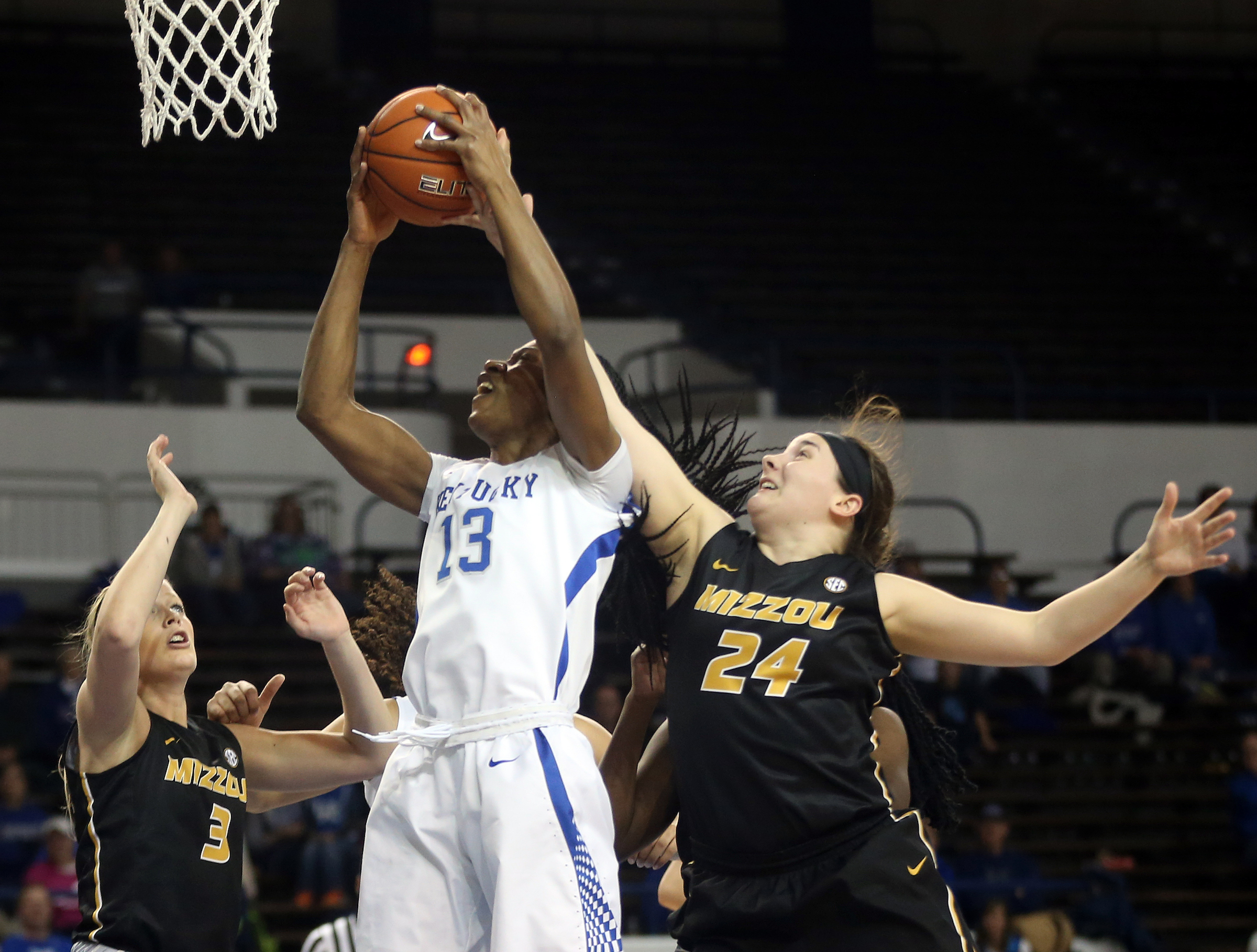 Kentucky-Missouri Women's Basketball Photo Gallery