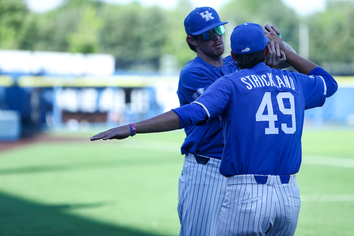 James McCoy. Austin Strickland.

Kentucky defeats Tennessee Tech 13-0.

Photo by Sarah Caputi | UK Athletics