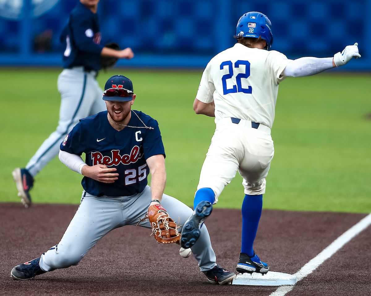 John Thrasher.

Kentucky beats Ole Miss 9-2.

Photo by Eddie Justice | UK Athletics