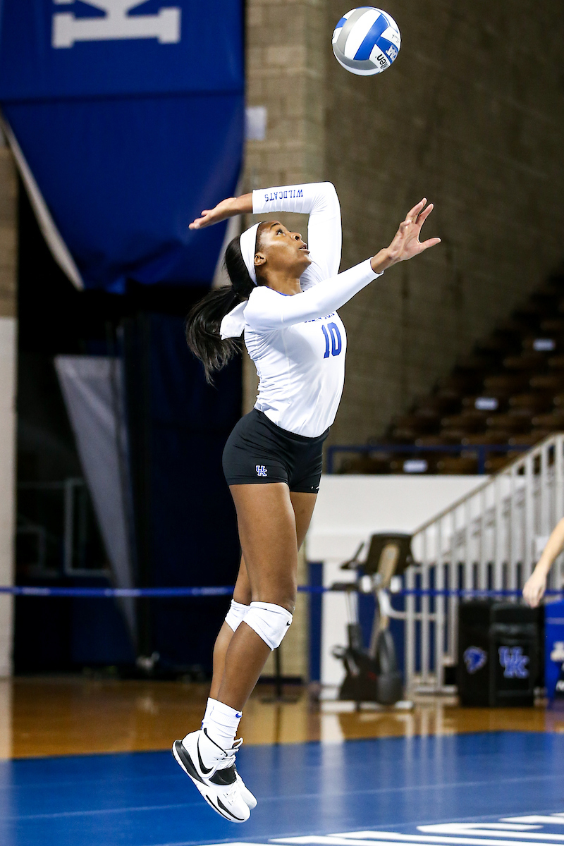 Reagan Rutherford.

Volleyball Blue White Match.

Photo by Eddie Justice | UK Athletics