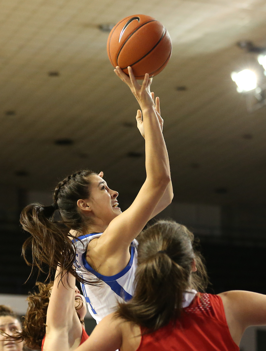 Maci Morris. 

UK beats to Sacred Heart University 71-43. 


Photo By Barry Westerman | UK Athletics