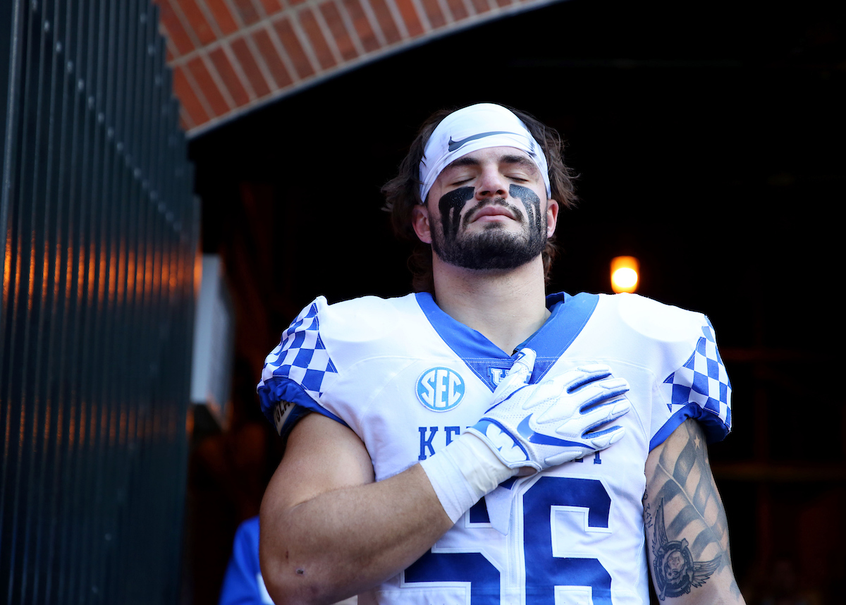 Kash Daniel

Football falls to Tennessee 24-7.

Photo by Britney Howard  | UK Athletics