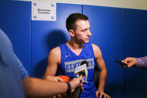 Brennan Canada.

2019 Media Day

Photo by Hannah Phillips | UK Athletics