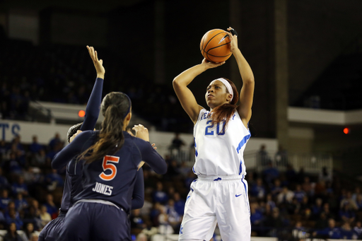 Dorie Harrison 

The University of Kentucky women's basketball team defeats Auburn at Memorial Coliseum on Thursday, February 1, 2018.
Photo by Britney Howard | UK Athletics