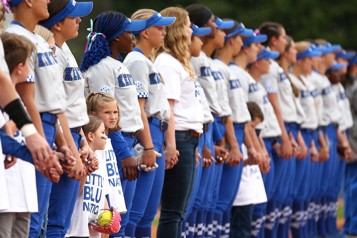 Team, Kentucky Children’s Hospital.

Kentucky beats Mississippi State 7-3.

Photo by Grace Bradley | UK Athletics