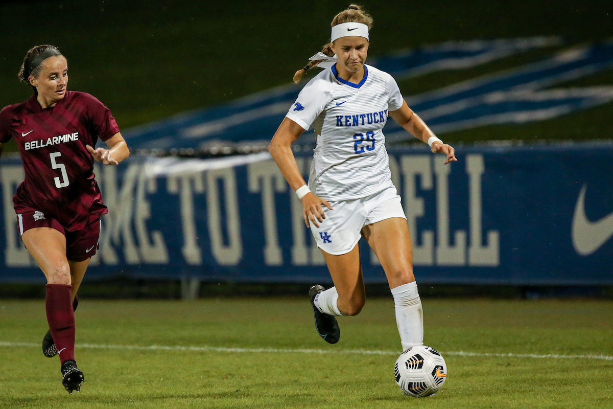 Emily Hahnel.

Kentucky beats Bellarmine 4 - 0.

Photo by Sarah Caputi | UK Athletics
