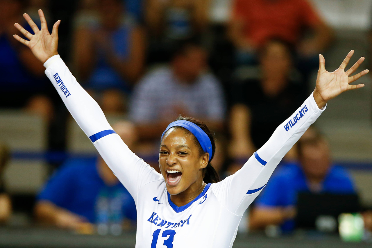Leah Edmond.

UK falls to Purdue 3-2.

Photo by Chet White | UK Athletics