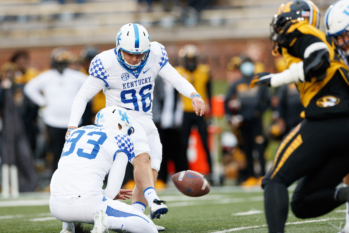 MATT RUFFOLO. MAX DUFFY.

UK falls to Missouri 20-10.

Photo By Elliott Hess | UK Athletics