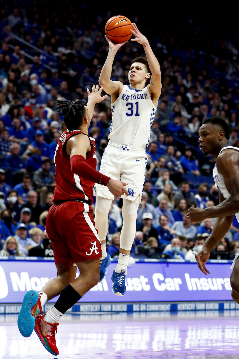 Kellan Grady.

Kentucky beat Alabama 90-81.

Photos by Chet White | UK Athletics
