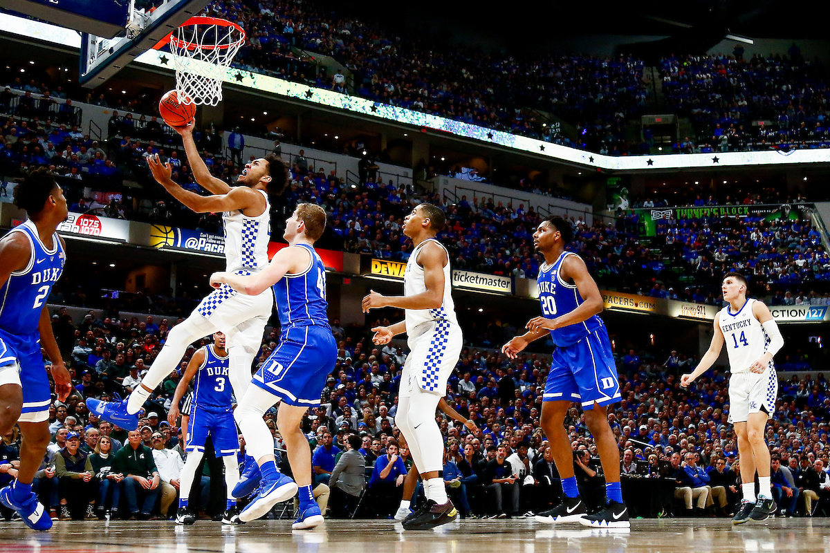 EJ Montgomery.

Men's basketball falls to Duke 118-84.

Photo by Chet White | UK Athletics