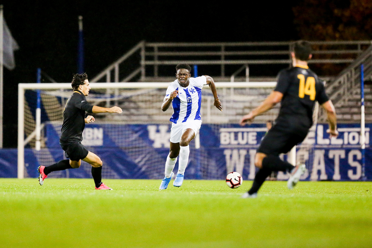 Aime Mabika.

Kentucky defeats Wright State University 7-1.

Photo by Grace Bradley | UK Athletics
