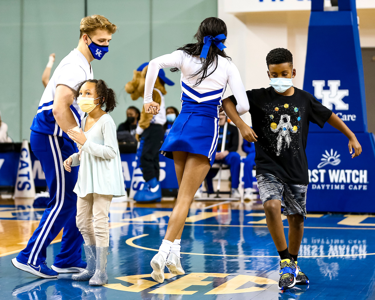 Chicken Dance. Cheer.

Kentucky beats Vanderbilt 69-65.

Photo by Eddie Justice | UK Athletics