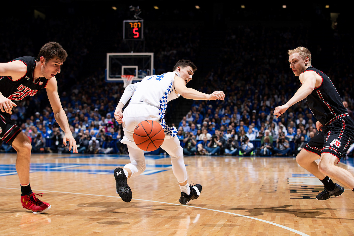 Tyler Herro.

Kentucky beat Utah 88-61 on Saturday, December 15, 2018, in Lexington's Rupp Arena.

Photo by Chet White | UK Athletics