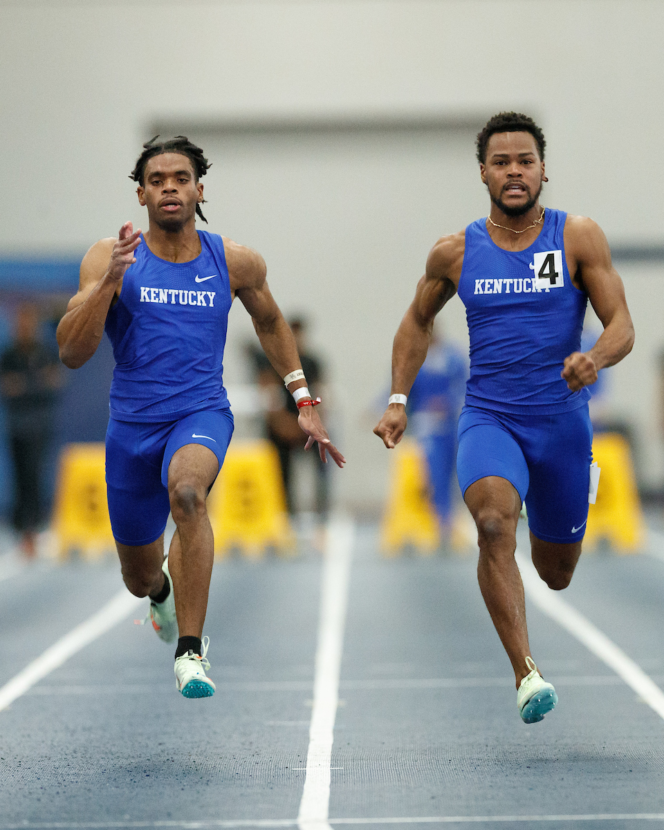 LANCE LANG. LANGSTON JACKSON.

Jim Green Track Invitational Day 2.

Photo by Elliott Hess | UK Athletics