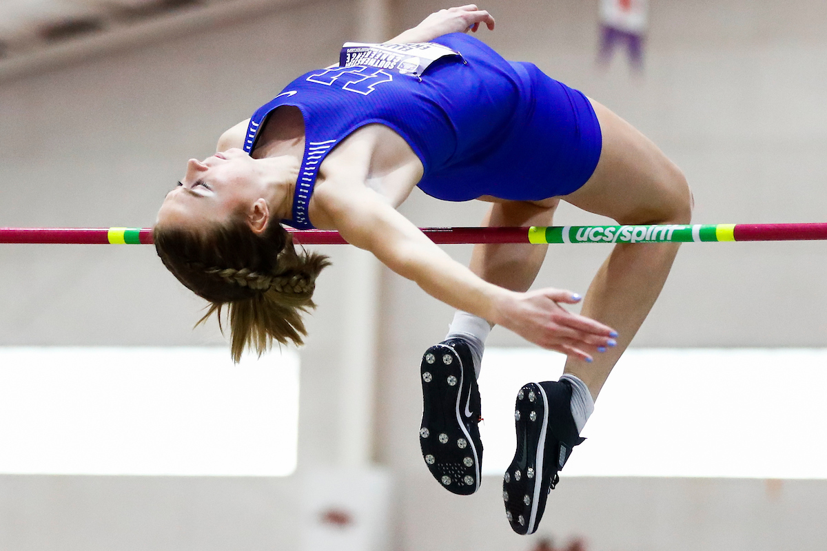 Ellen Ekholm.

Day two of the 2019 SEC Indoor Track and Field Championships.

Photo by Chet White | UK Athletics