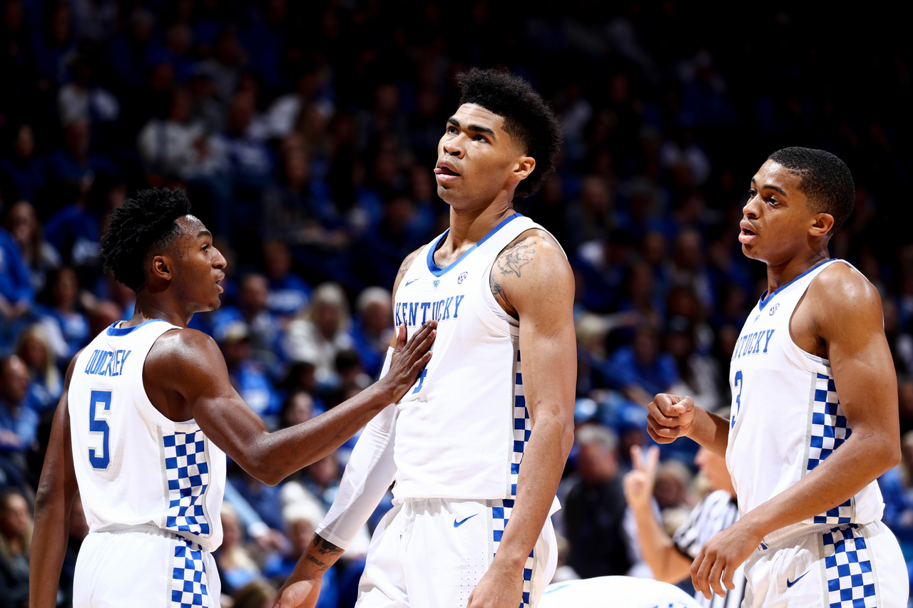 Nick Richards

Men's basketball beat SIU 71-59.

Photo by Chet White | UK Athletics