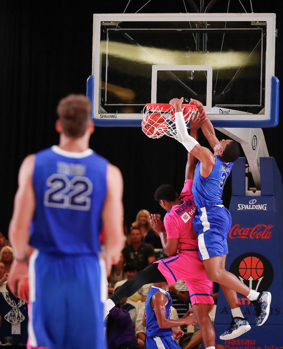 Keldon Johnson.

The University of Kentucky men's basketball team beat Serbia's Mega Bemax 100-64 at the Atlantis Imperial Arena in Paradise Island, Bahamas, on Saturday, August11, 2018.

Photo by Chet White | UK Athletics