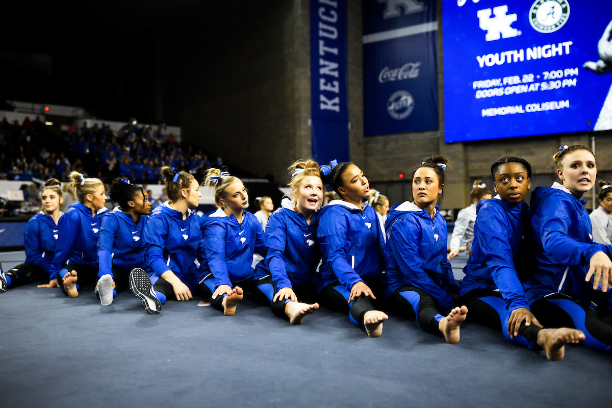 Team.


The University of Kentucky gymnastics team beats LSU, 197.150 - 196.025.

Isaac Janssen | UK Athletics