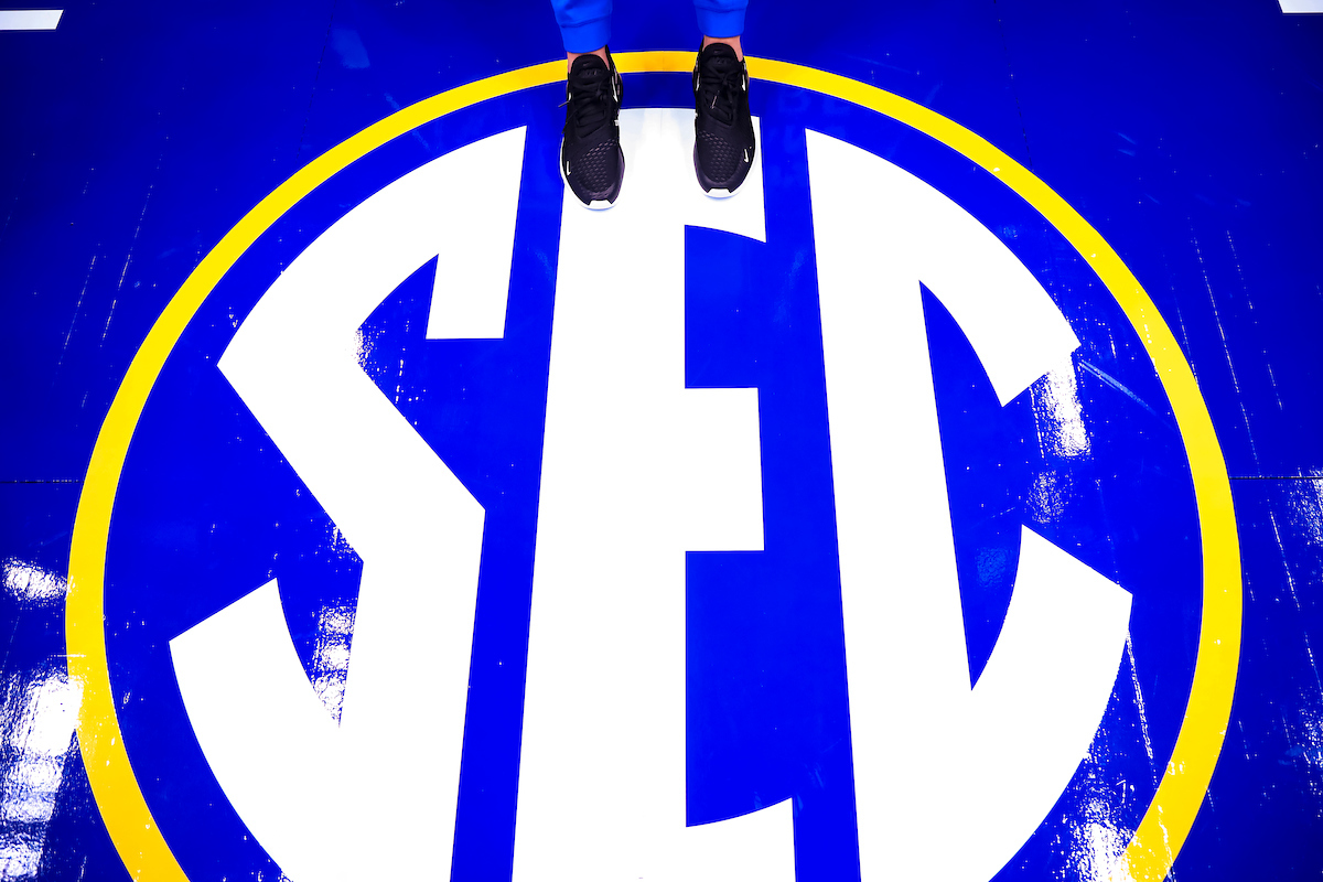 SEC.

Kentucky shootaround day one for the SEC Tournament.

Photo by Eddie Justice | UK Athletics