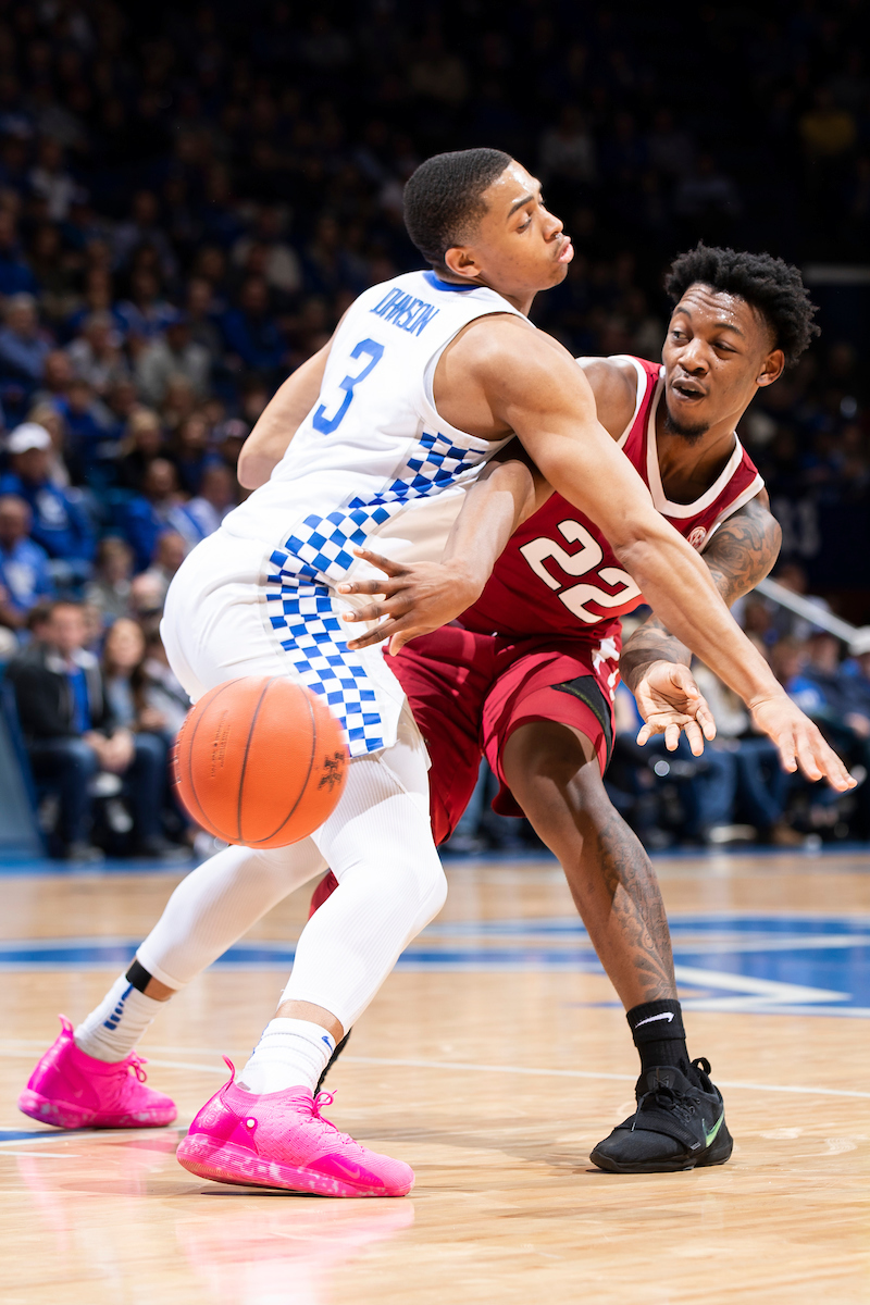 Keldon Johnson.

Kentucky beat Arkansas 70-66.

Photo by Chet White | UK Athletics